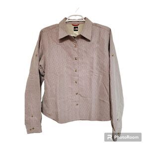 The North Face Light Purple Button Up Shirt Women’s Size Large